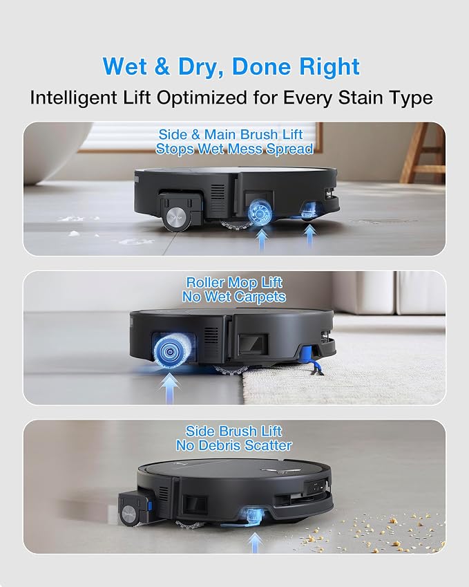 dreame L40 Ultra Gen 2 Robot Vacuum and Mop with 25,000Pa Suction