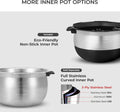 CUCKOO Twin Pressure Rice Cooker 6-Cup Uncooked / 12-Cup Cooked with Induction Heating Technology, Silent Pressure System, Open Cooking Mode, Dynamic Display, Eco Inner Pot, Gray (CRP-PHTR0609FS)