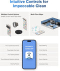 ECOVACS DEEBOT T30e Omni Robot Vacuum and Mop, 25,000Pa Strong Suction, ZeroTangle 3.0 Anti-Tangle for Pet Hair, Self-Empty & Hot Air Drying, Auto Mop Lift, Smart Mapping, for Carpet & Hard Floor