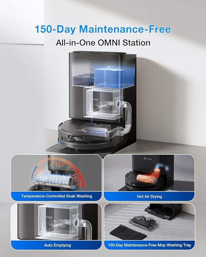 dreame L40 Ultra Gen 2 Robot Vacuum and Mop with 25,000Pa Suction